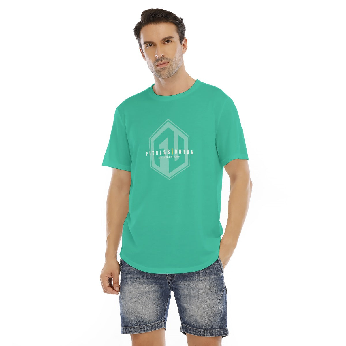 Men's Rounded Hem T-shirt
