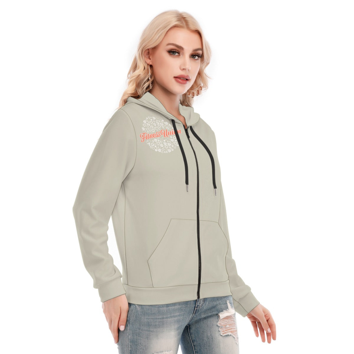 Women's Zip Up Hoodie