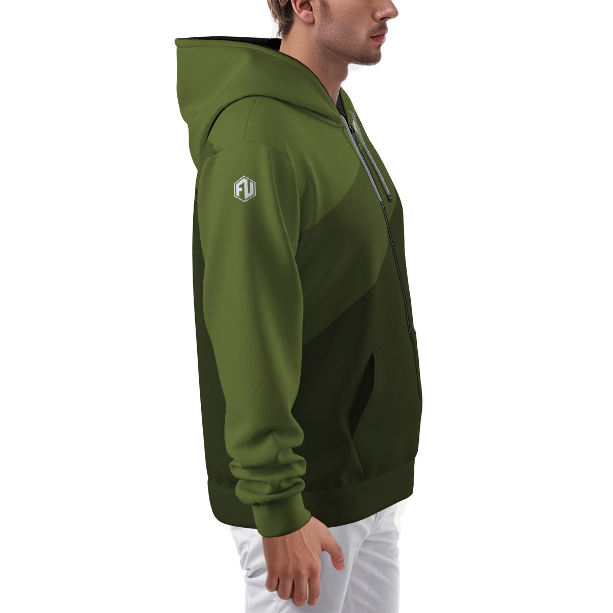 Men's Zip Up Hoodie