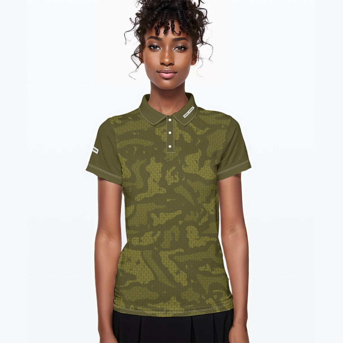 Women's Camo Polo Jersey