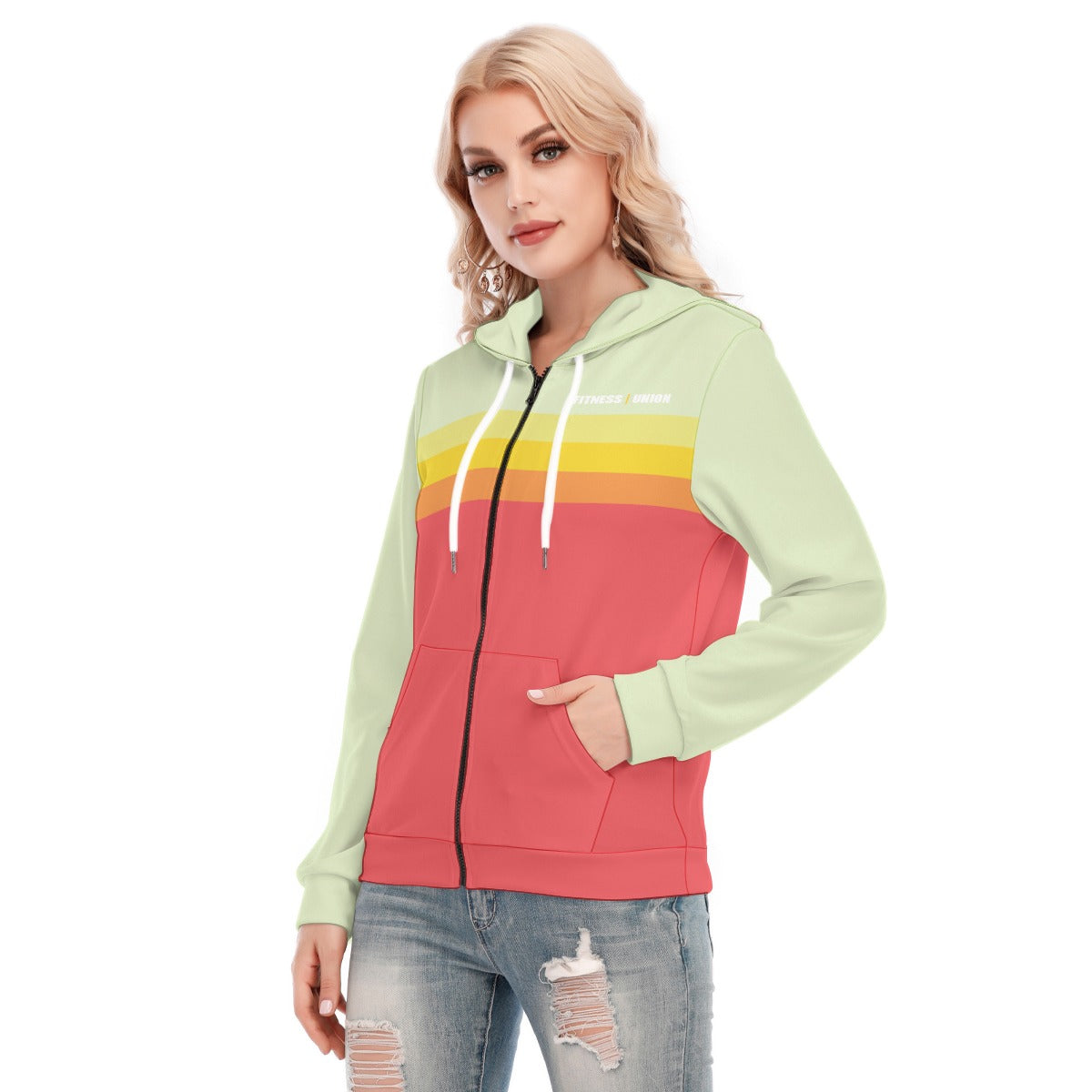 Women's Hoodie With Zipper