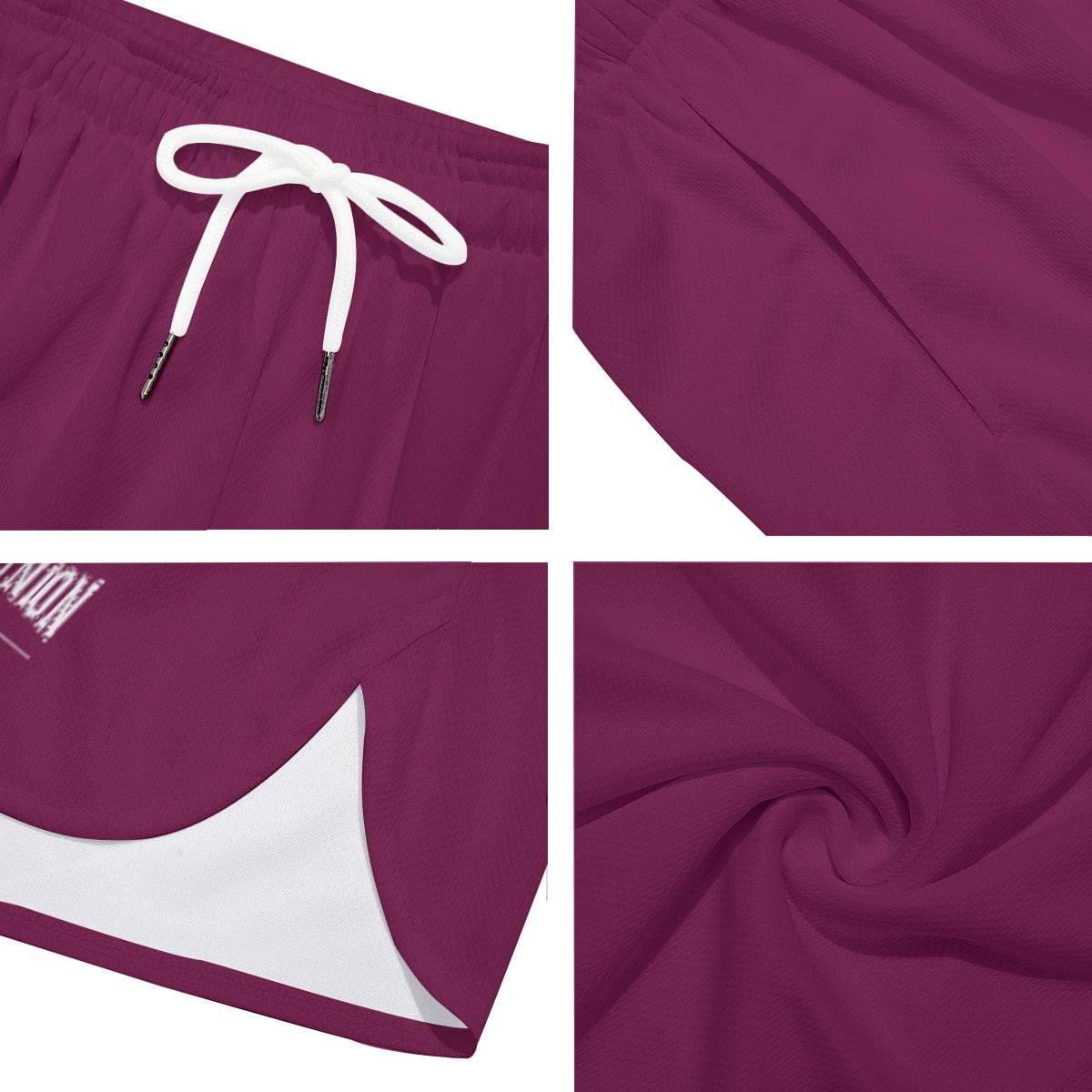 Men's Side Split Running Sport Shorts