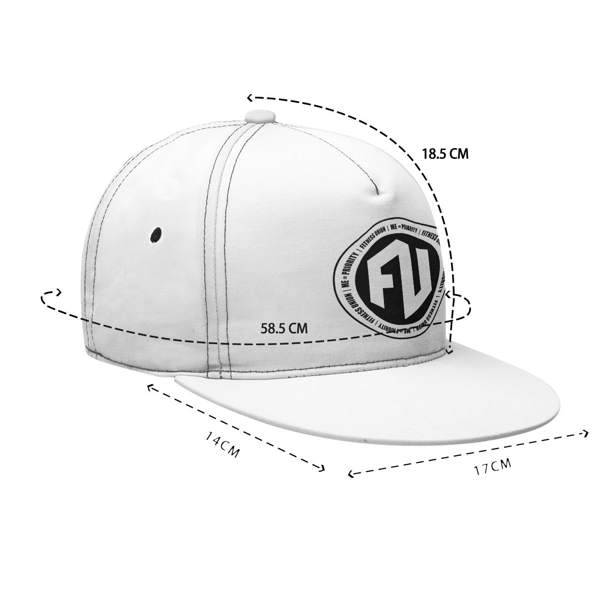 Flat-Brim Baseball Cap