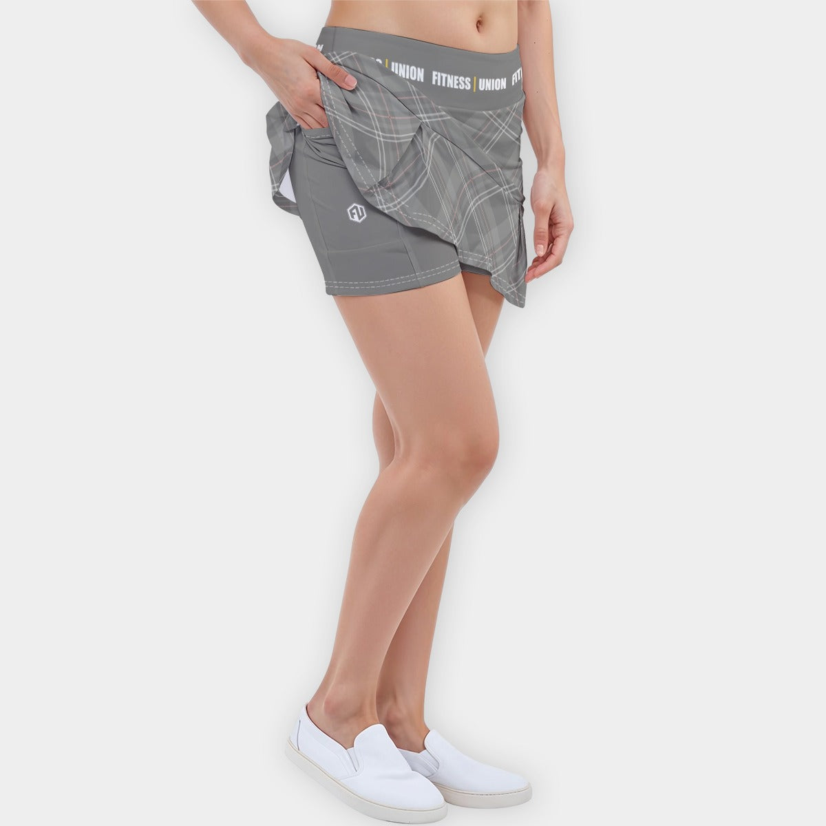 Women's Active Skort With Inner Shorts