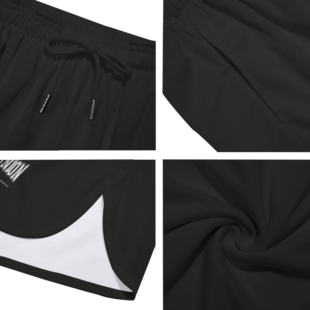 Men's Side Split Running Sport Shorts