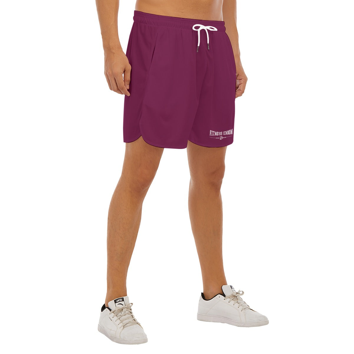 Men's Side Split Running Sport Shorts