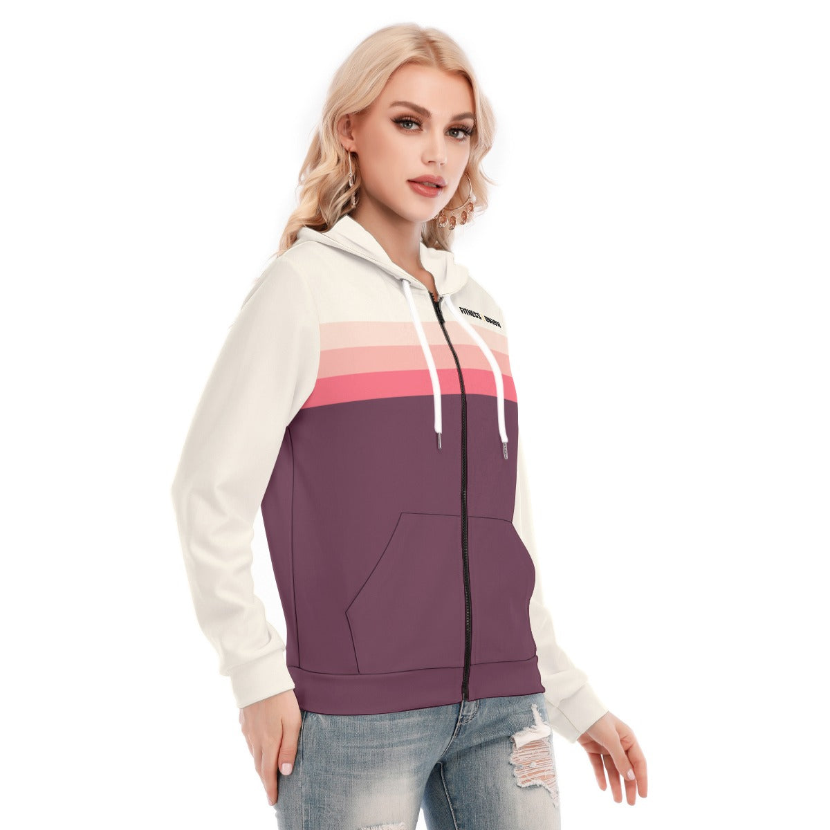 Women's Hoodie With Zipper