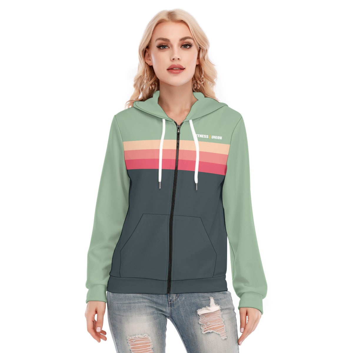 Women's Hoodie With Zipper