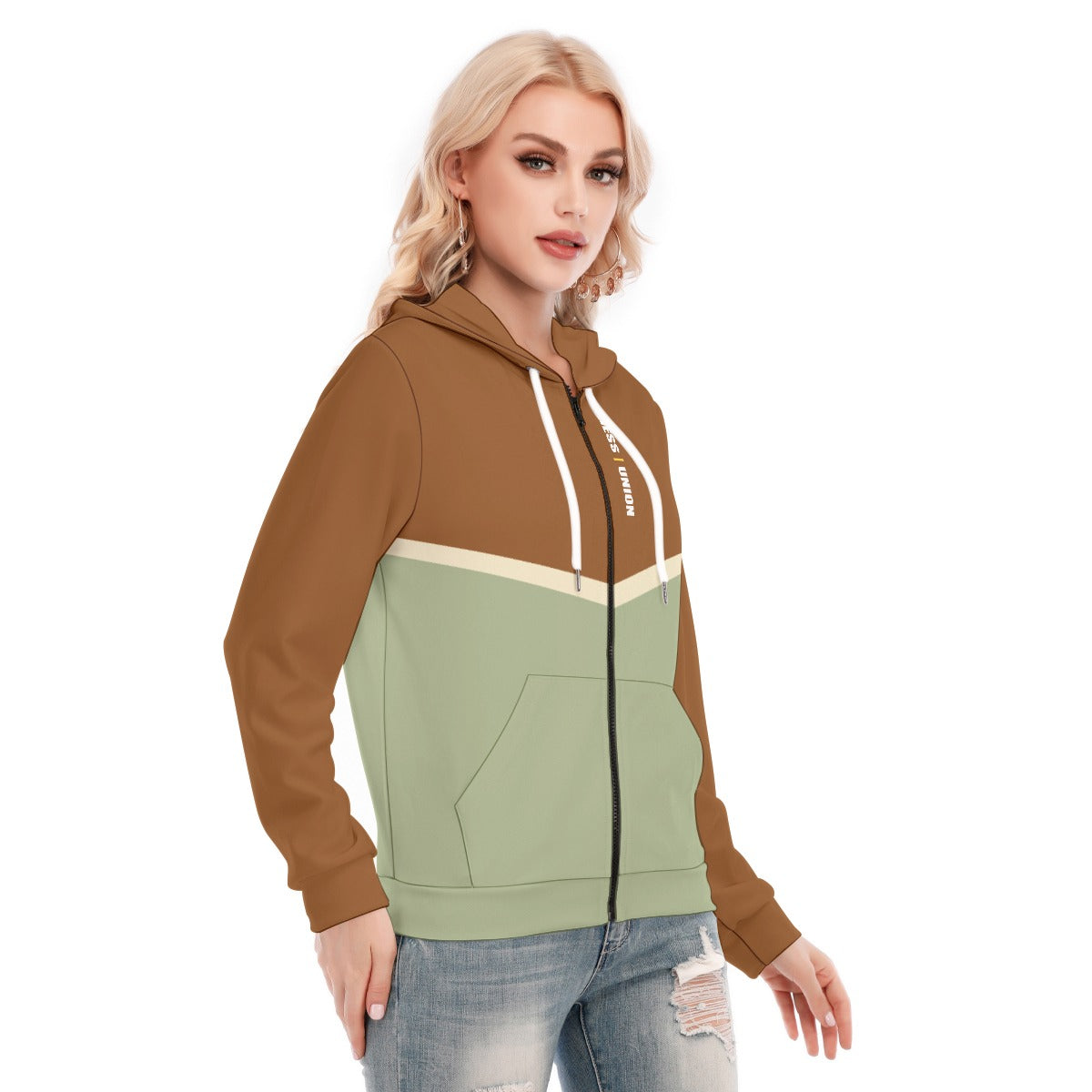 Women's Hoodie With Zipper