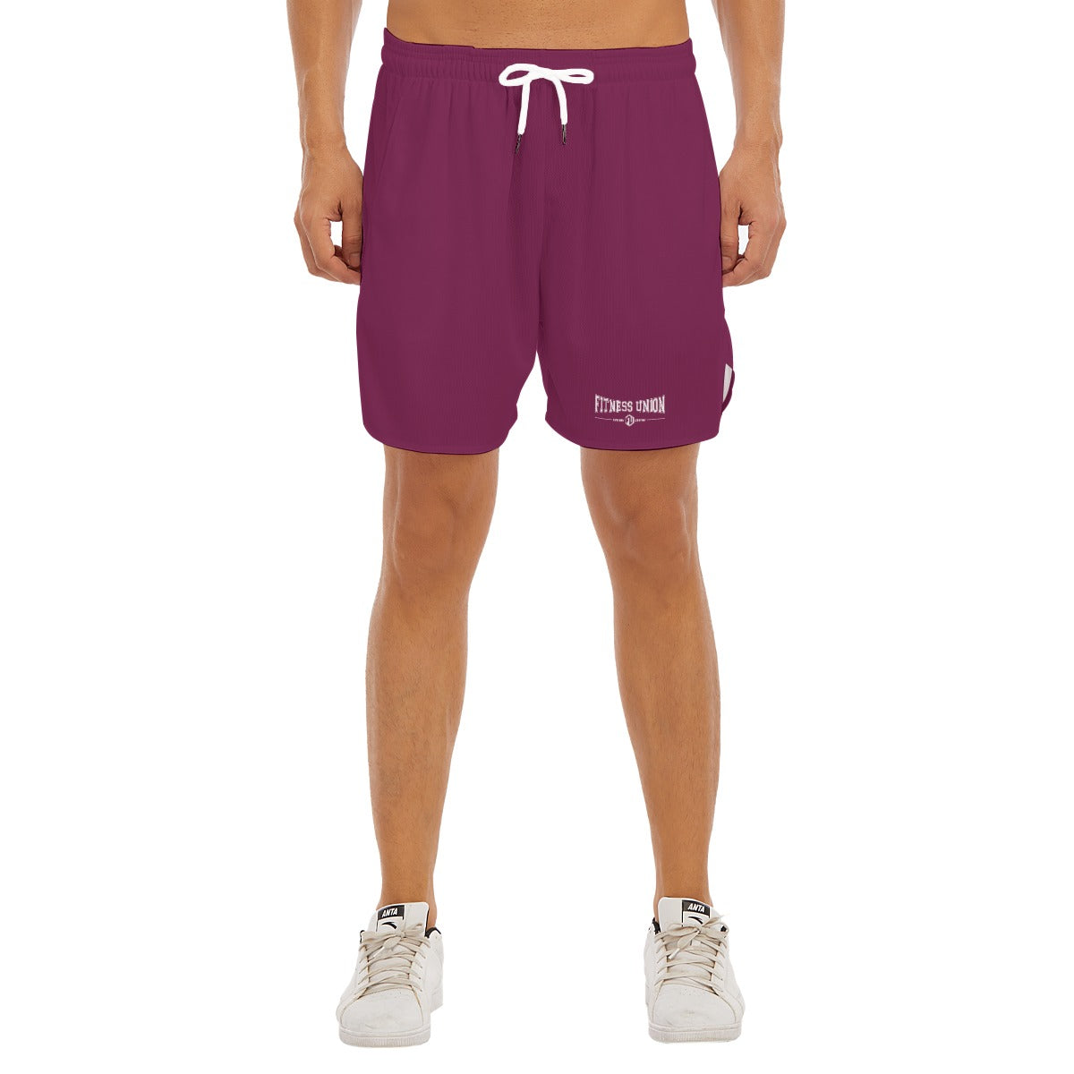 Men's Side Split Running Sport Shorts
