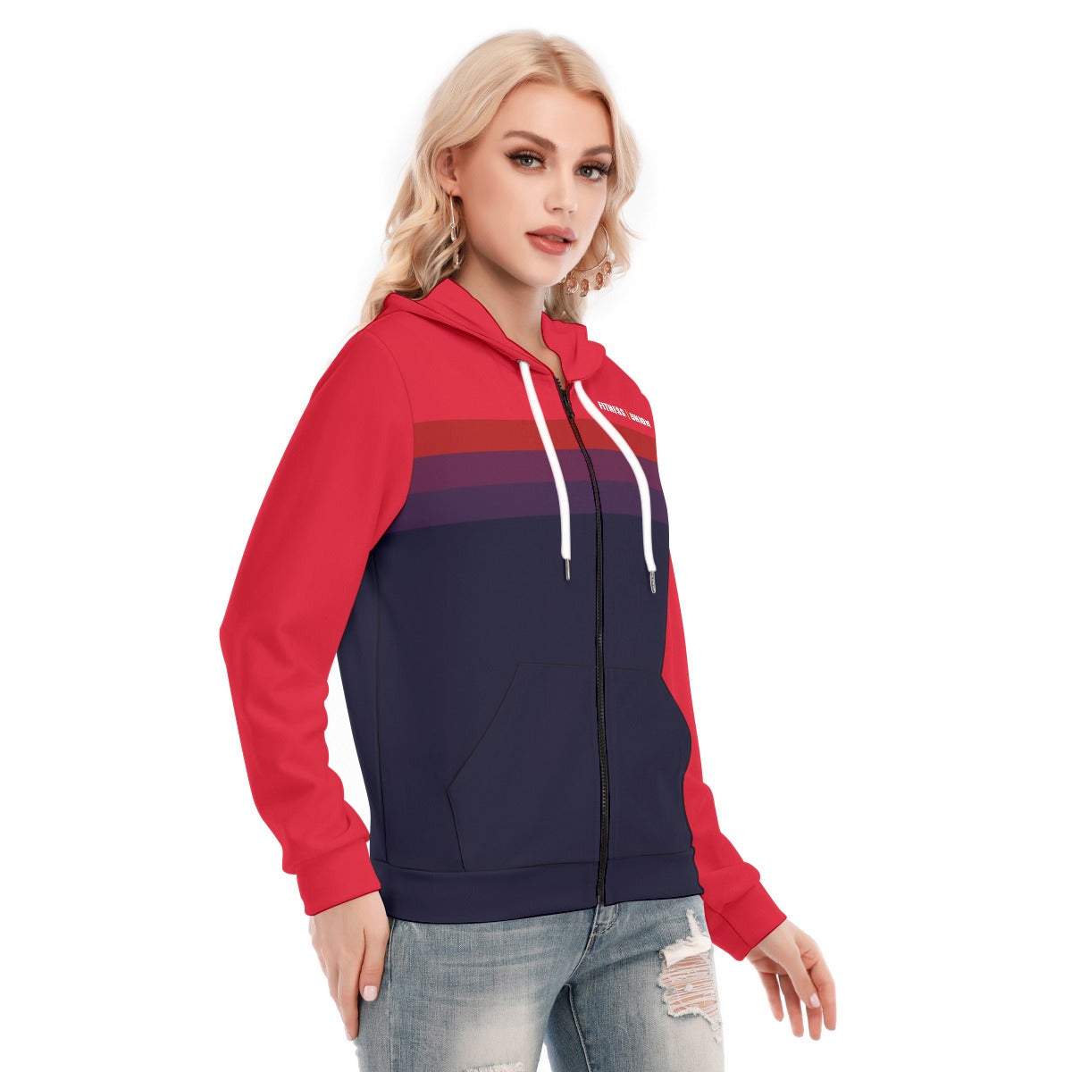 Women's Hoodie With Zipper