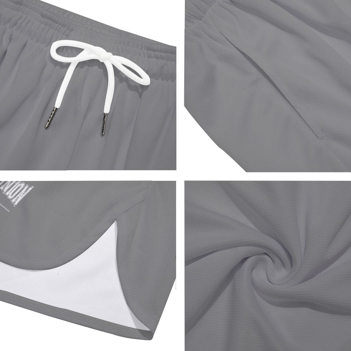 Men's Side Split Running Sport Shorts