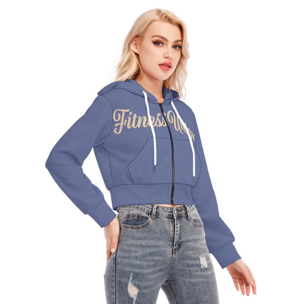 Women's Crop Top Hoodie
