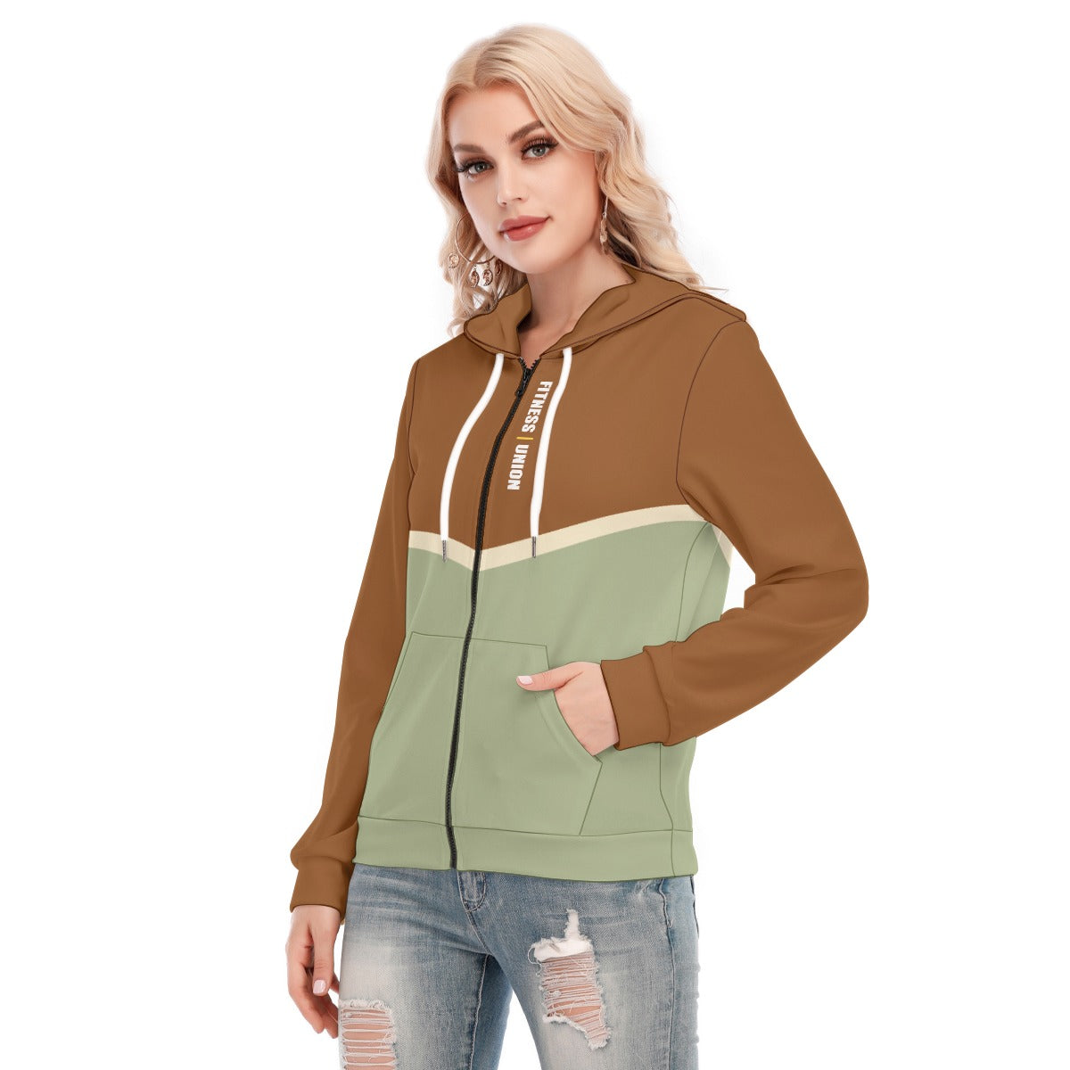 Women's Hoodie With Zipper