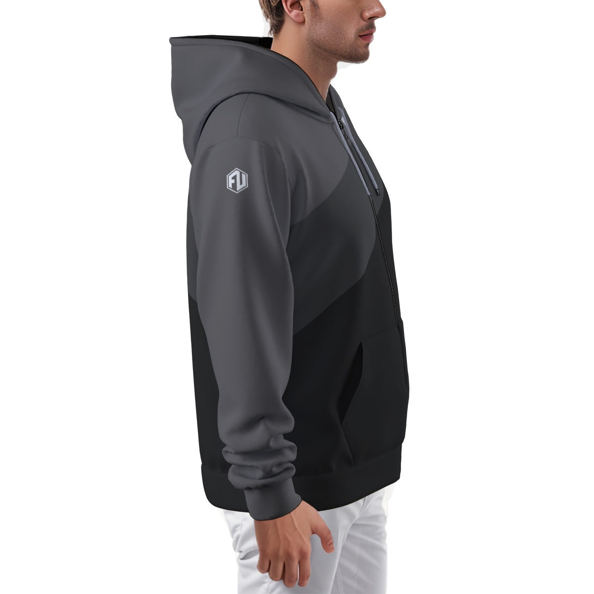 Men's Zip Up Hoodie