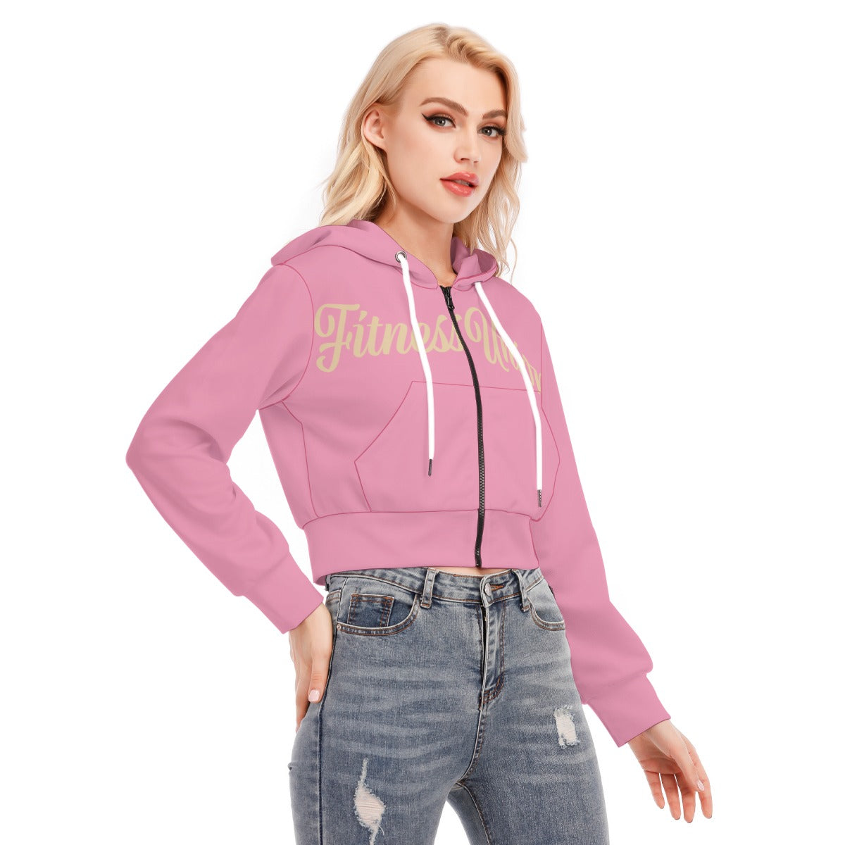 Women's Crop Top Hoodie