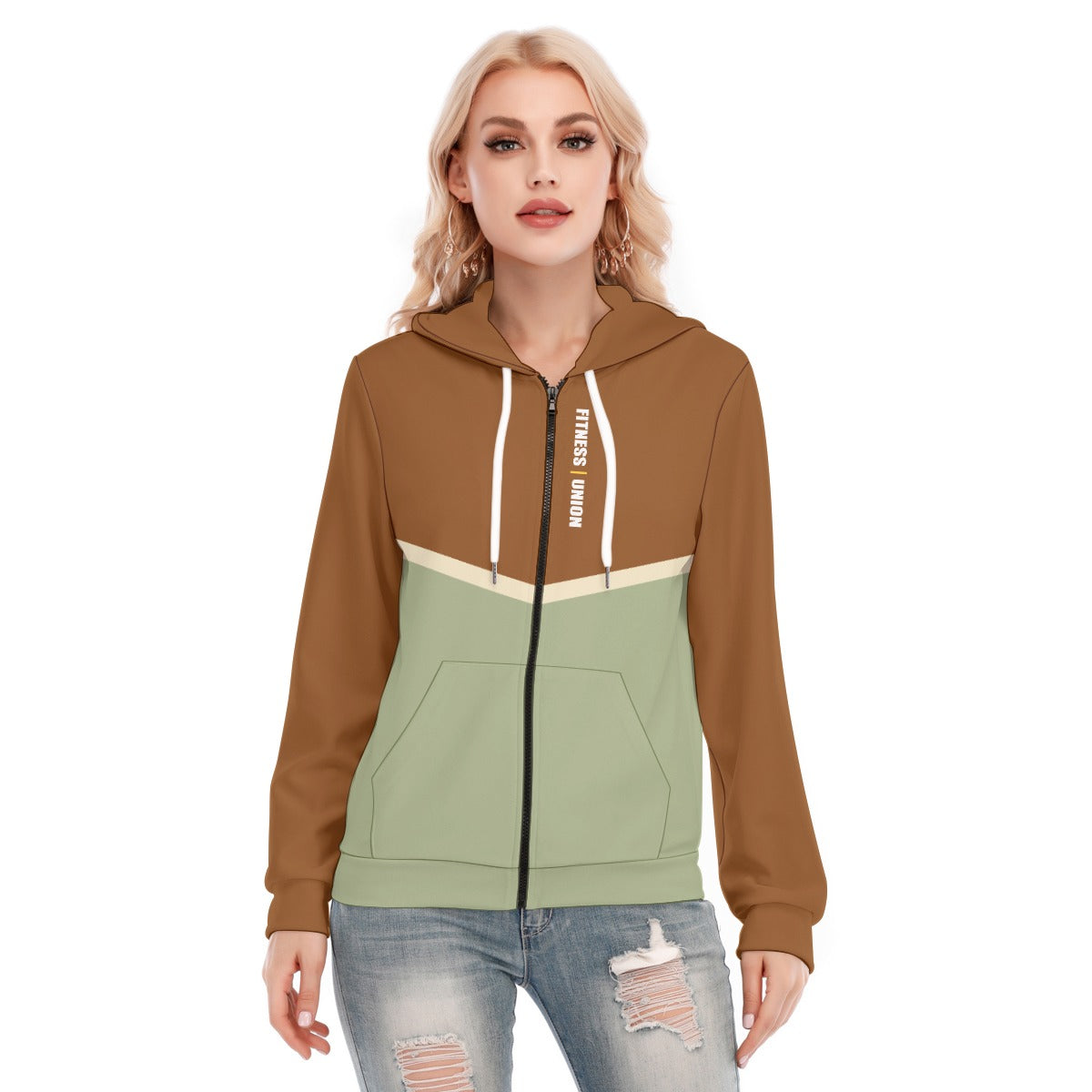 Women's Hoodie With Zipper