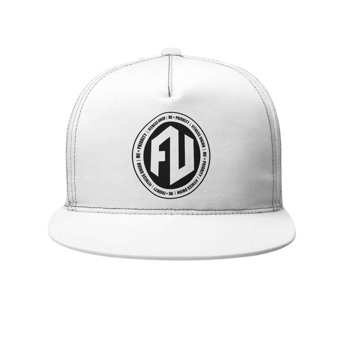 Flat-Brim Baseball Cap