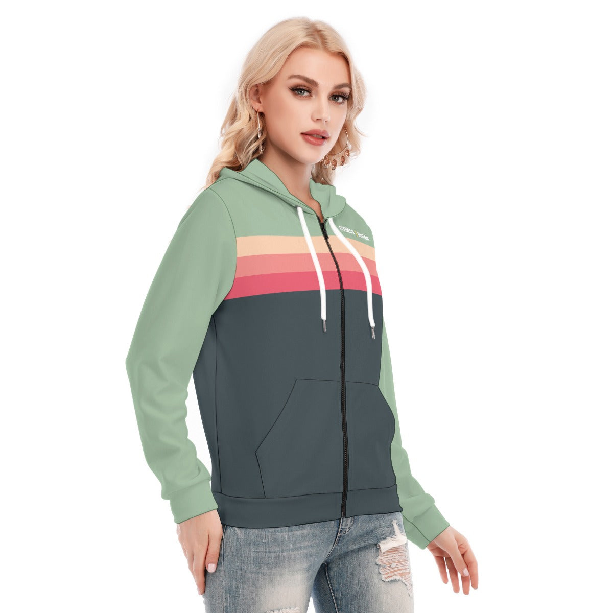 Women's Hoodie With Zipper