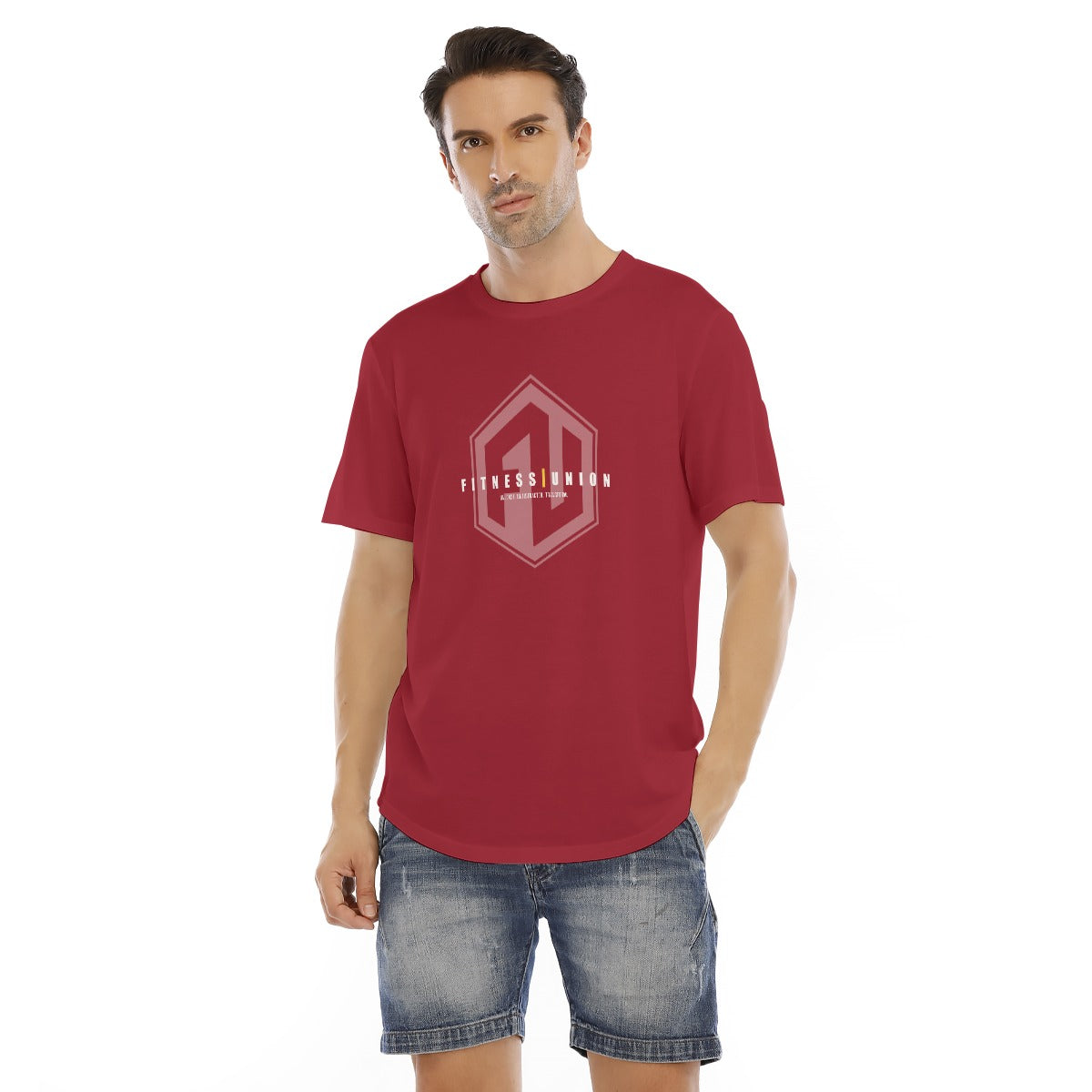 Men's Rounded Hem T-shirt