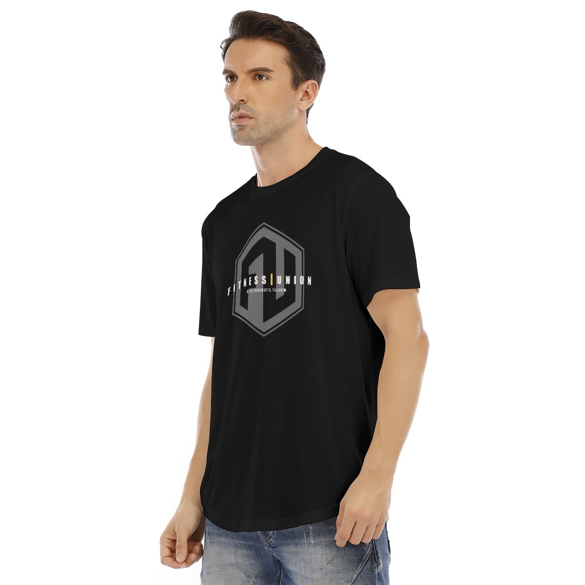 Men's Rounded Hem T-shirt