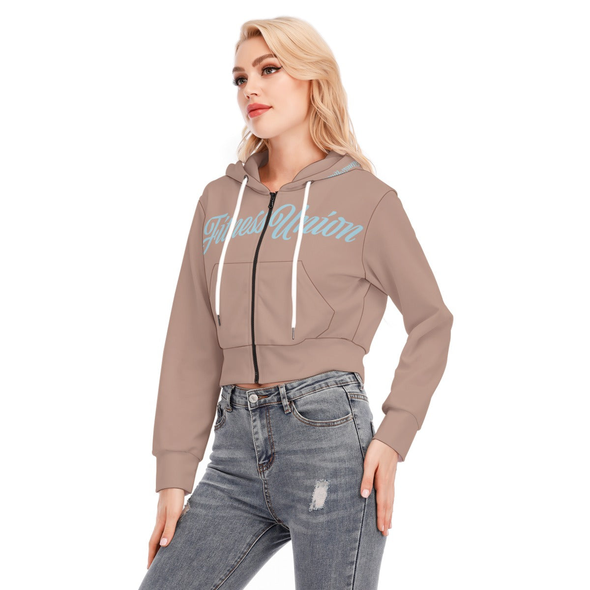 Women's Crop Top Hoodie