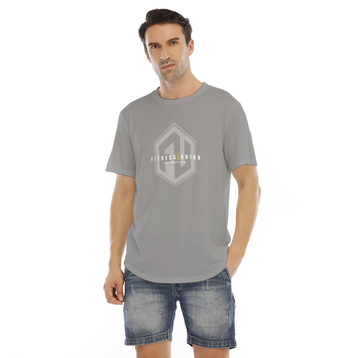 Men's Rounded Hem T-shirt