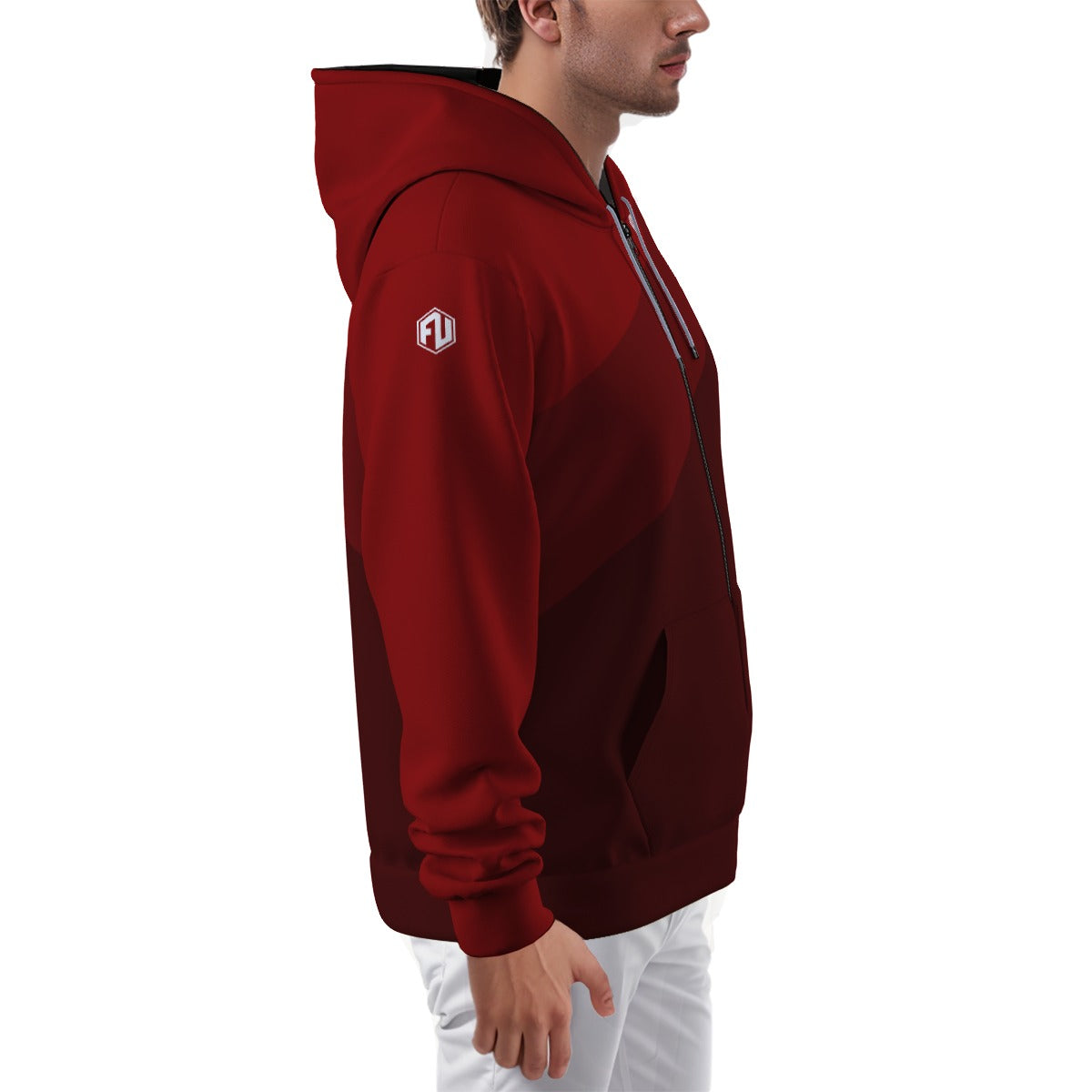 Men's Zip Up Hoodie
