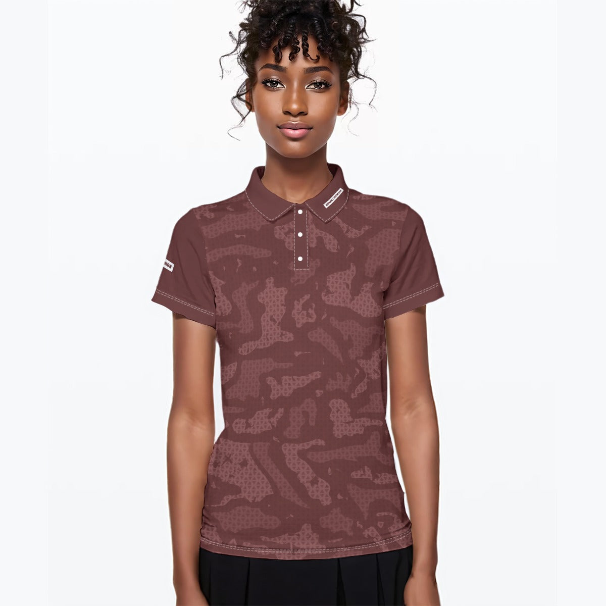 Women's Camo Polo Jersey