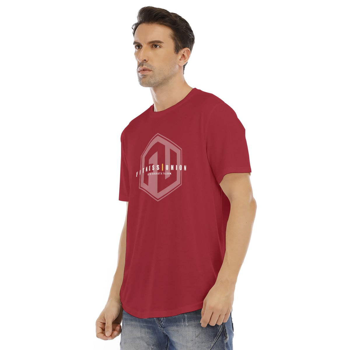 Men's Rounded Hem T-shirt