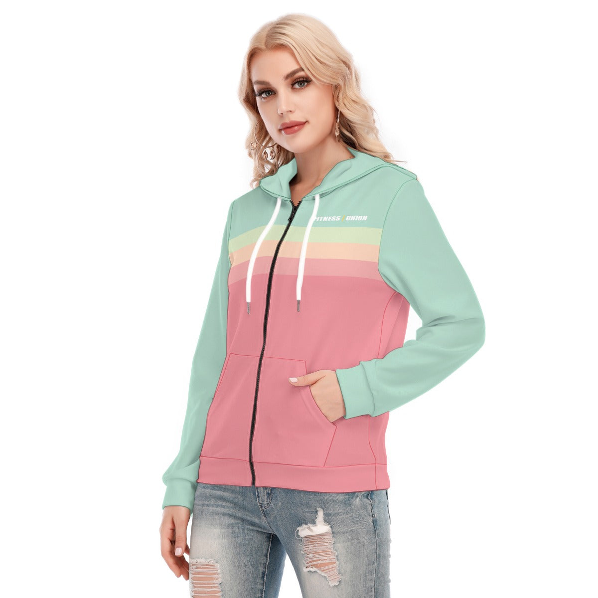 Women's Hoodie With Zipper