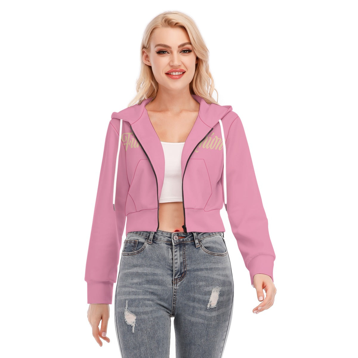 Women's Crop Top Hoodie